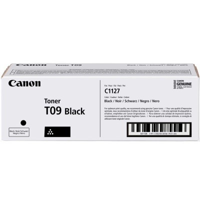 Canon T09Bk (3020C006), originálny toner, čierny, 7600 strán