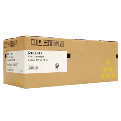 Ricoh 406482 (407635), originálny toner, žltý, 6000 strán