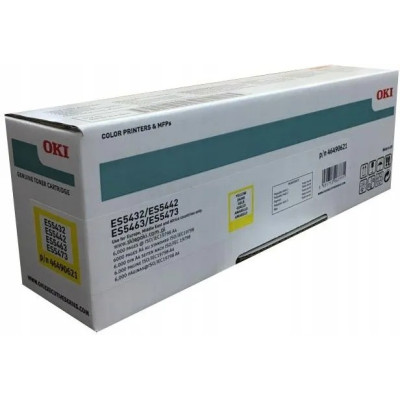 Oki ES5473 (46490621), originálny toner, žltý, 6000 strán