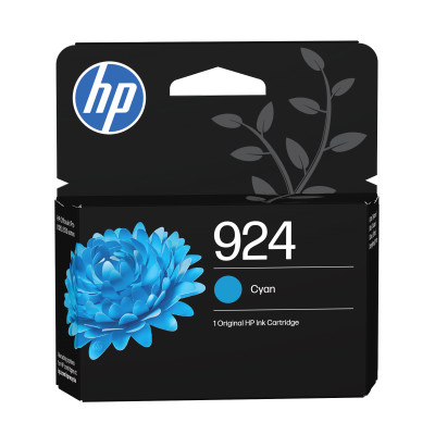 HP 4K0U3NE (924), originálny atrament, azúrový, 400 strán