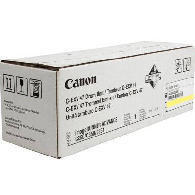 Canon C-EXV47Y (8523B002), originálny valec, žltý, 33000 strán