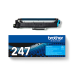 Brother TN-247C, originálny toner, azúrový, 2300 strán