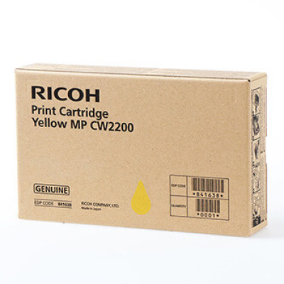 Ricoh 841638, originálny atrament, žltý, 100 ml
