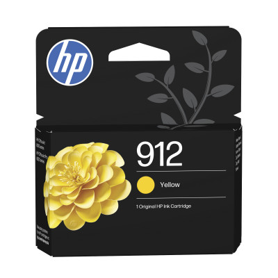 HP 3YL79AE (912), originálny atrament, žltý, 315 strán