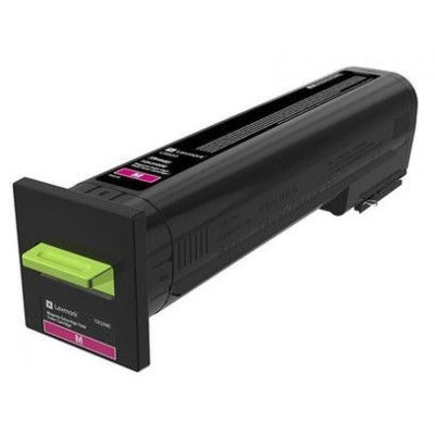 Lexmark 72K2XM0 (72K2XME, 72K0X30), originálny toner, purpurový, 22000 strán