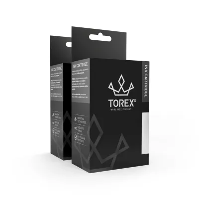 TOREX® atrament kompatibilní s HP P2V31A (711), čierny, 2x80 ml, 2-pack