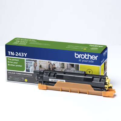 Brother TN-243Y, originálny toner, žltý, 1000 strán