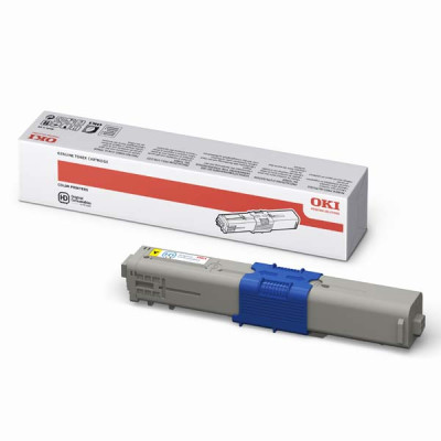 Oki C510 (44469722), originálny toner, žltý, 5000 strán