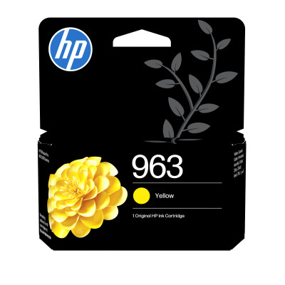 HP 3JA25AE (963), originálny atrament, žltý, 700 strán (10,77 ml)