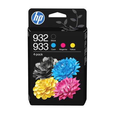 HP 6ZC71AE (932/933), originálny atrament, CMYK, 4-pack