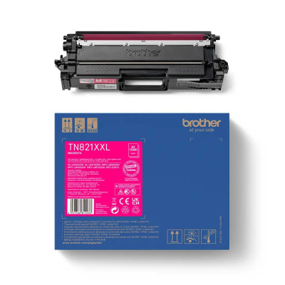 Brother TN-821XXLM, originálny toner, purpurový, 12000 strán, XXL