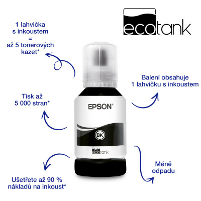Atramentová tlačiareň Epson EcoTank M1100 (C11CG95403)