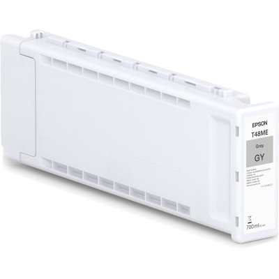 Epson T48ME (C13T48ME00), originálny atrament, šedý, 700 ml, XL