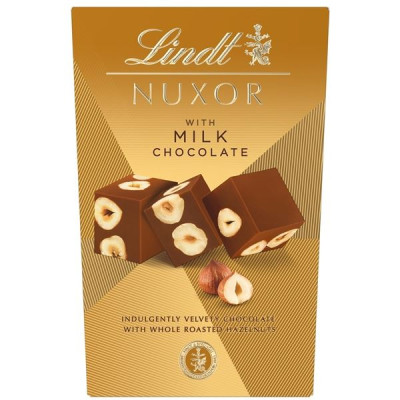 Pralinky Lindt Nuxor - mliečne, s orieškami, 150 g
