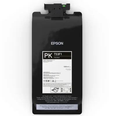 Epson T53F1 (C13T53F100), originálny atrament, photo čierny, 1600 ml