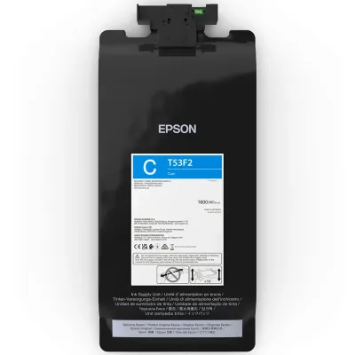 Epson T53F2 (C13T53F200), originálny atrament, azúrový, 1600 ml