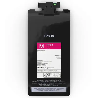 Epson T53F3 (C13T53F30N), originálny atrament, purpurový, 1600 ml