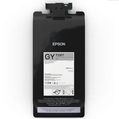 Epson T53F7 (C13T53F700), originálny atrament, šedý, 1600 ml