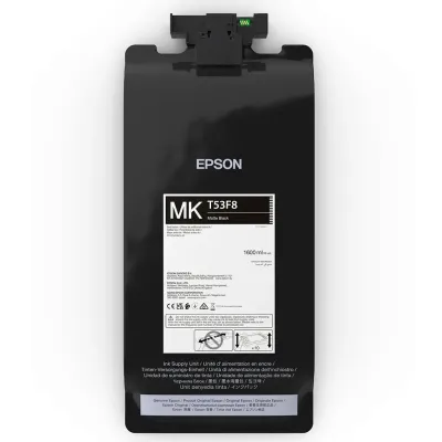 Epson T53F8 (C13T53F80N), originálny atrament, matne čierny, 1600 ml