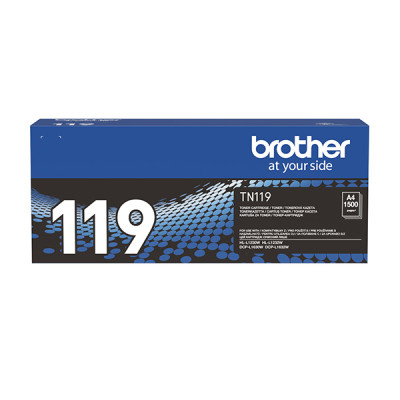 Brother TN119, originálny toner, čierny, 1 500 strán