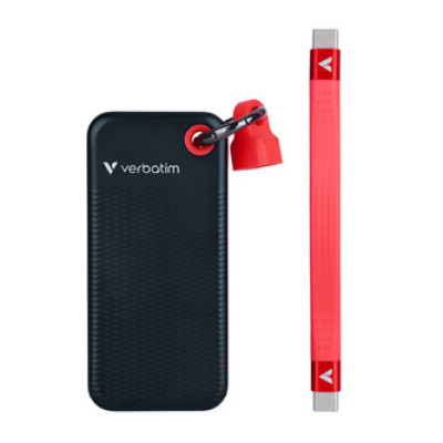 VERBATIM externý SSD 1TB Pocket USB3.2, 32192, červený