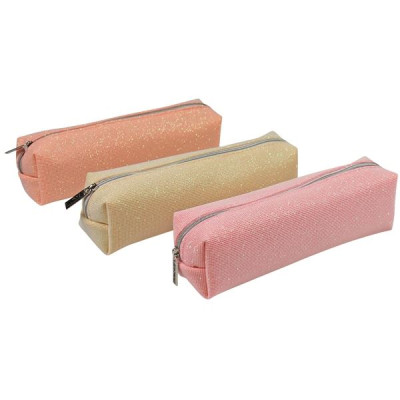 Peračník Donau na zips – etue, glitrový, mix farieb