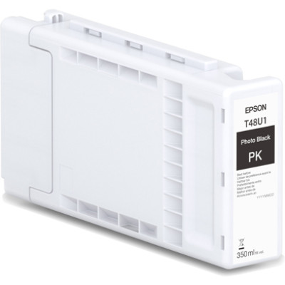 Epson T48U1 (C13T48U100), originálny atrament, photo čierny, 350 ml