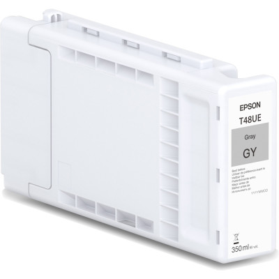 Epson T48UE (C13T48UE00), originálny atrament, šedý, 350 ml