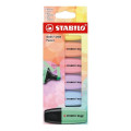 Zvýrazňovač STABILO BOSS MINI PASTEL, sada 6 farieb