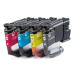 Brother LC-521VAL, originálny atrament, CMYK, 500 strán, 4-pack
