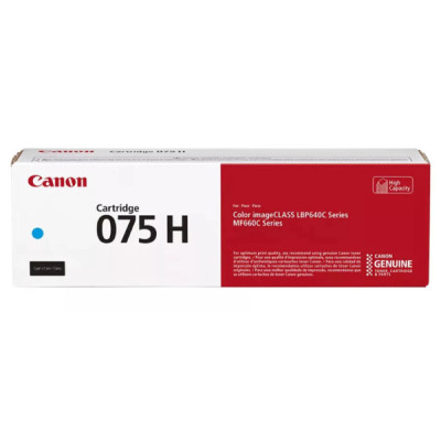 Canon 075HC (6368C002), originálny toner, azúrový, 2500 strán