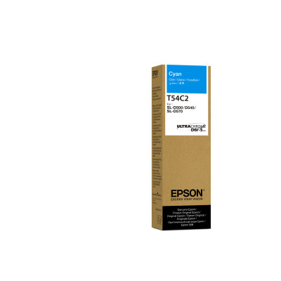 Epson T54C2 (C13T54C220), originálny atrament, azúrový, 70 ml