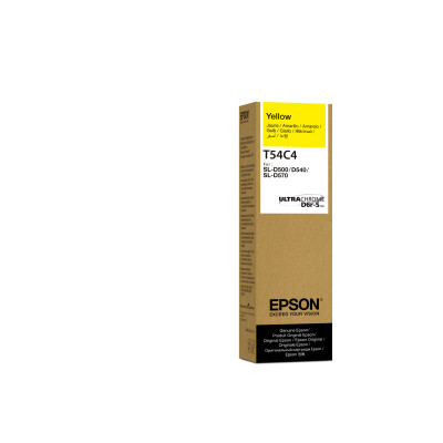 Epson T54C4 (C13T54C420), originálny atrament, žltý, 70 ml