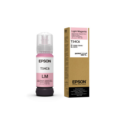 Epson T54C6 (C13T54C620), originálny atrament, svetlo purpurový, 70 ml