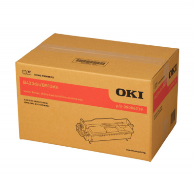 Oki 09006239, originálny valec, čierny, 30000 strán