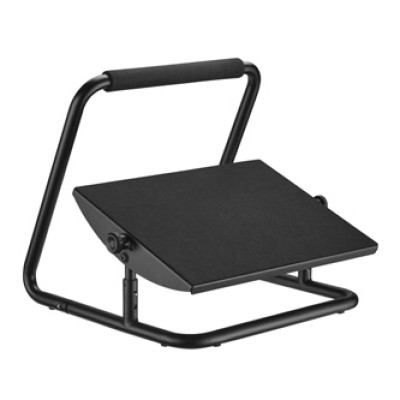Powerton ERGO FLEX podstavec pod nohy, čierny