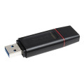 Kingston USB flash disk, USB 3.0, 256GB, DataTraveler Exodia, čierny, DTX/256GB, USB A, s krytkou