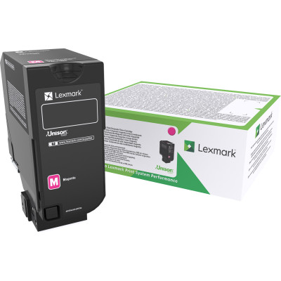 Lexmark 71C2HM0 (71C0H30), originálny toner, purpurový, 10500 strán