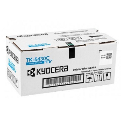 Kyocera TK-5430C (1T0C0ACNL1), originálny toner, azúrový, 1250 strán