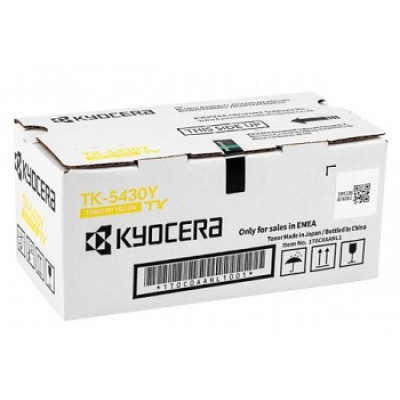 Kyocera TK-5430Y (1T0C0AANL1), originálny toner, žltý, 1250 strán