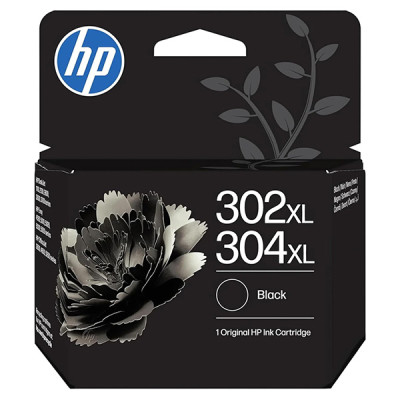 HP B7RT9AE (302XL/304XL), originálny atrament, čierny, 430 strán