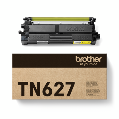 Brother TN-625Y, originálny toner, žltý, 1800 strán