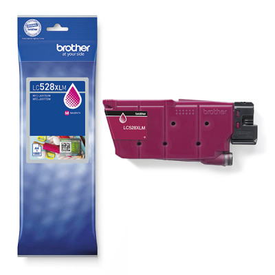 Brother LC-528XLM, originálny atrament, purpurový, 10000 strán