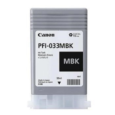 Canon CARTRIDGE PFI-033 MBK matná černá pro imagePROGRAF TM-500 a TM-600