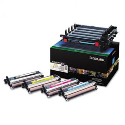 Lexmark C540X74G, originálny valec, čierny/farebný
